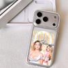 Модный Чехол для Телефона Сидни Суини Для iPhone 17 16 15 14 13 12 Pro Max Plus С Магнитным Кристально Чистым Чехлом Беспроводная Зарядка