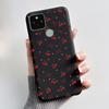 Чехол для Google Pixel 4A 5G Чехол Эстетичный Модный Милый Мультяшный Кот Астронавт Черный Мягкий ТПУ Силикон Ударопрочный Задняя Крышка