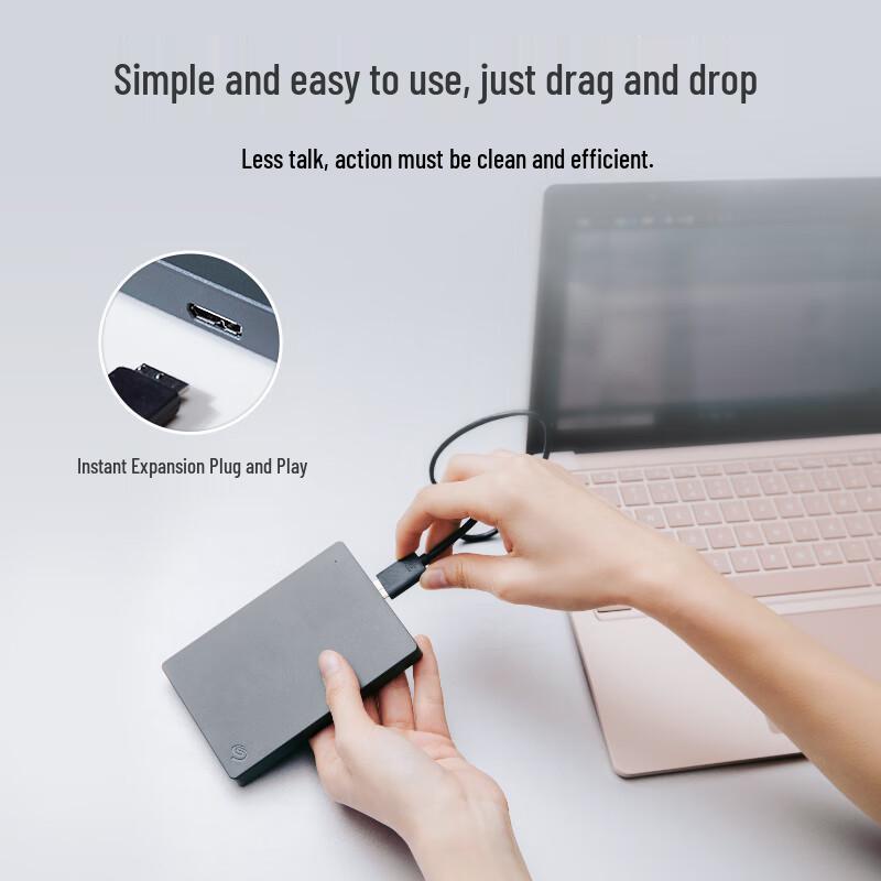 Seagate Портативный жесткий диск USB3.0 серии Simple