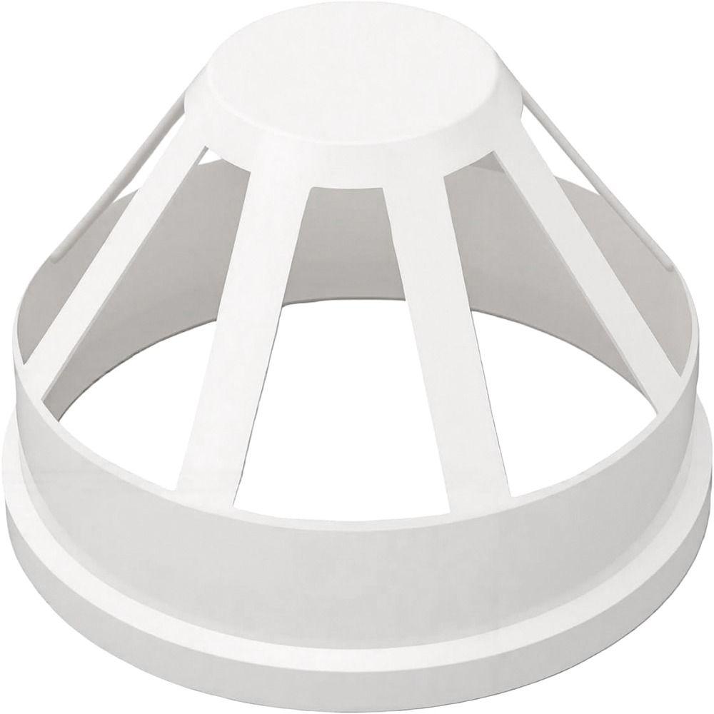 110mm Diameter Drain Pipe Vent Cap 4.33 Inch Size Chimney Air Vent Cover Plumbing Ventilation