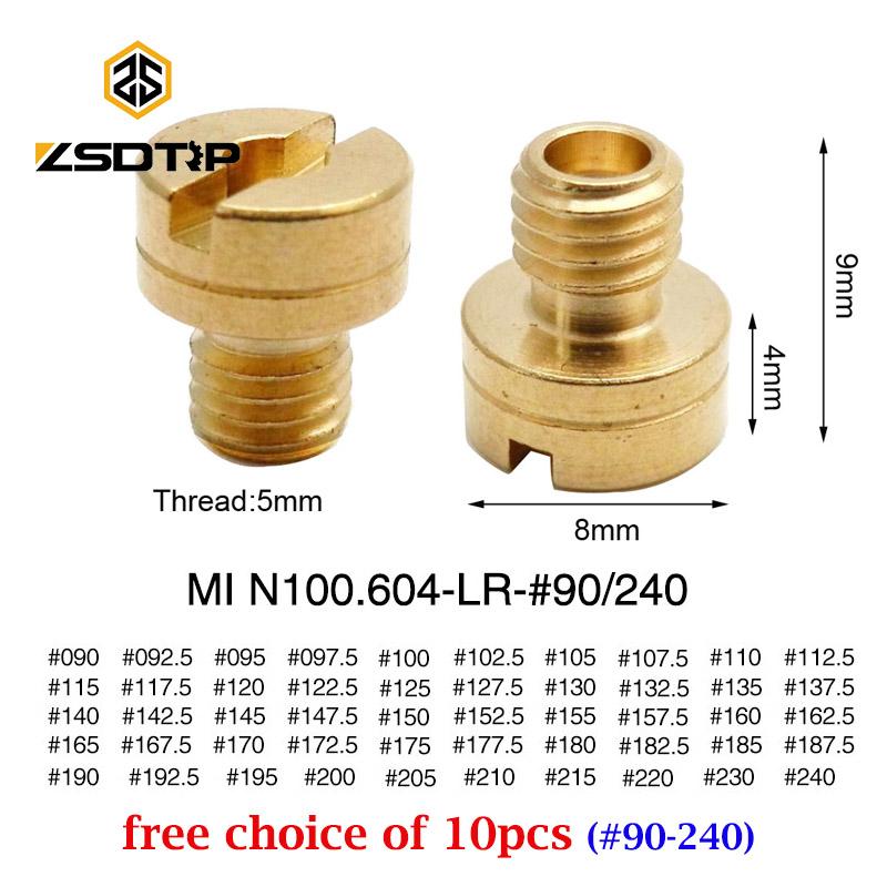 ZSDTRP 10 шт. #90-240 Комплект главных жиклеров карбюратора Замена для HSR HS RS TM VM Карбюратора мотоцикла