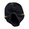 Knitted Beanies Hat Reggae Music Lover for School Teens Hat Multicolored Skull Hat for Reggae Enthusiasts