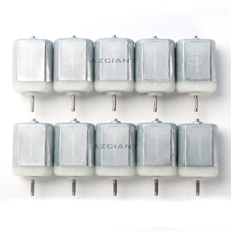 10 pcs AZGIANT FC280 Car latch Door Lock Motor 12V DC folding mirror motor, ESL steer ELV lock motor, gas tank motor fuel engine