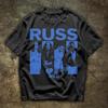Футболка Russ Wild Tour, Футболка Into the Wild Tour со стопкой денег, Унисекс