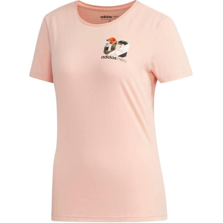 Adidas Neo T Shirt Women's Pink FL4421