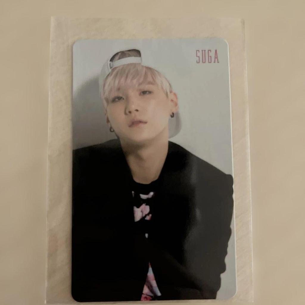 [USED] BTS Suga Yoongi Trading Card I NEED U