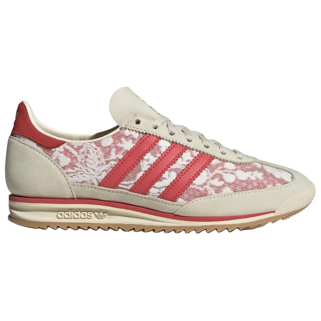 Liberty of London x adidas SL72 OG Узор Кадзуса Женские Кроссовки Кремовый Облачно-Белый Кремово-Белый JS1311