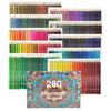 Colored Pencil Set for Students and Portable and Easy To Carry 260-Color Oil-Based Beginners,