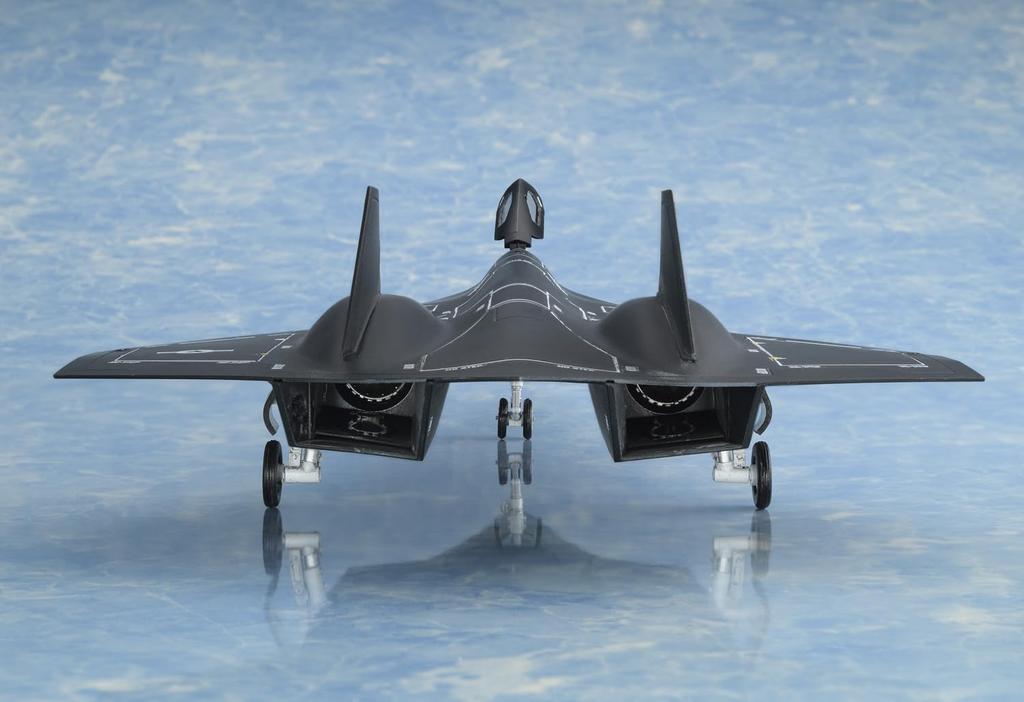 Bellfine Top Gun Maverick Dark Star Scale Plastic Model 290mm BP023 1/72 Kit, Approx. Long, (Airplane)