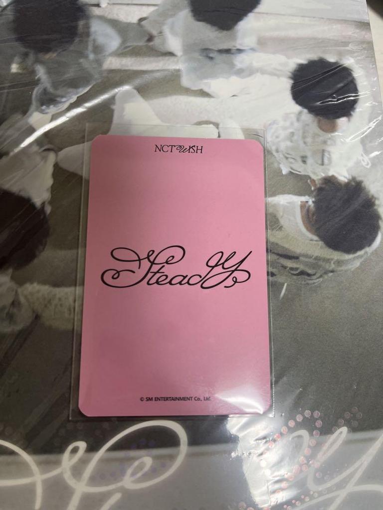 [USED] nct wish steady beatroad pre-order bonus trading card Ryo