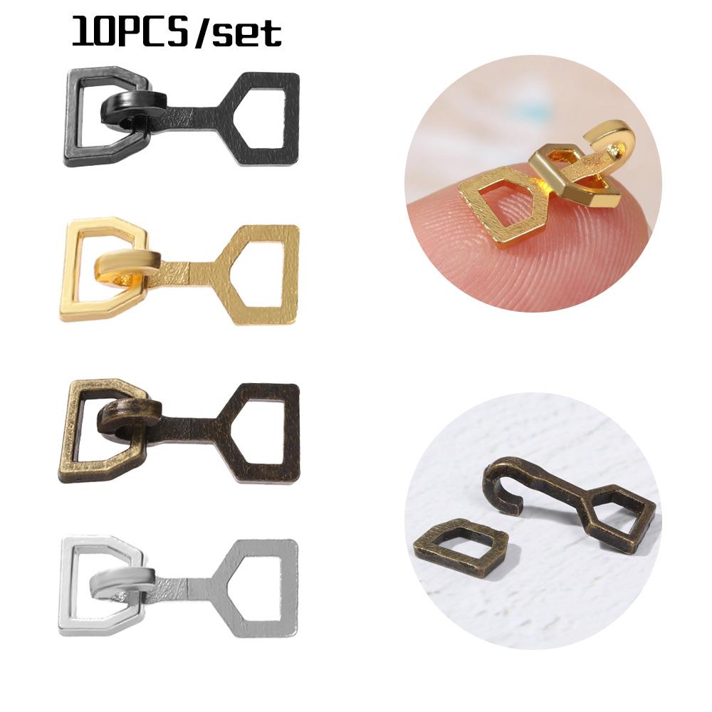 10 Sets Newest Metal Parts Doll Bags Buckles Shoes Accessories Belt Buckle Diy Dolls Buttons
