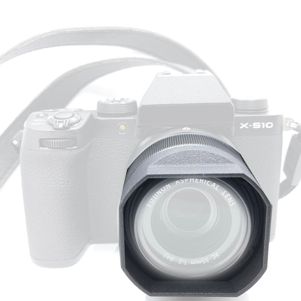 Lens Hood Sun Shade For Fuji XF35C XF 23mm F2 Hood R Camera Lens Accessories WR Slr 35mm F/2 Co W0X9