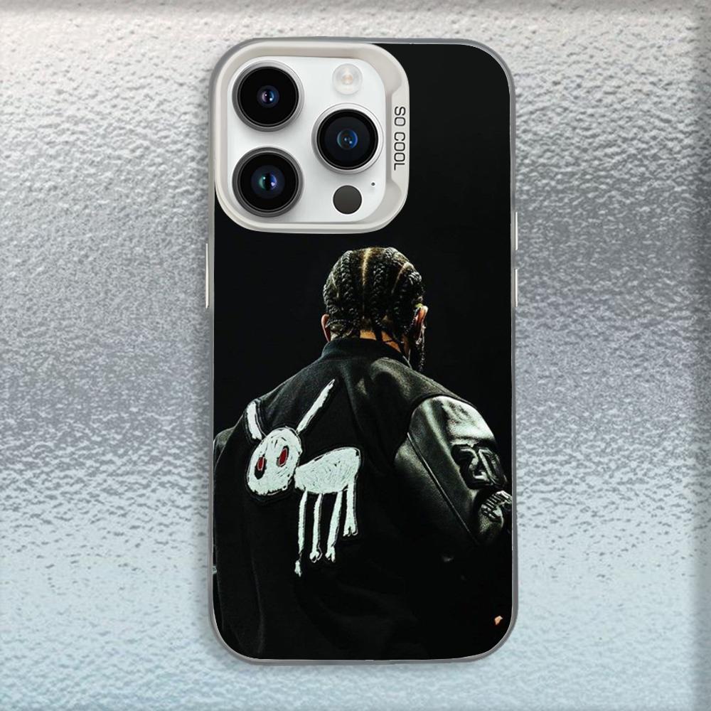 Чехол для телефона певца-рэпера D-Drake для iPhone 16,15,14,13,12,11,Mini,Pro,SE,MAX Белый Матовый Ударопрочный Чехол