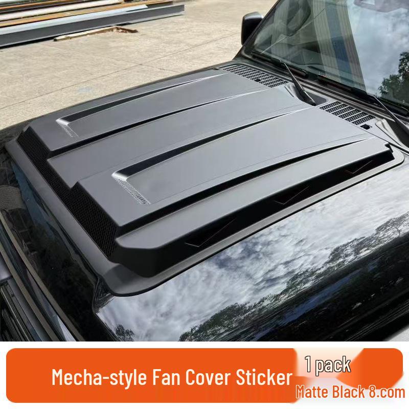 Защита капота Tank 300: Декоративная наклейка и защита от камней