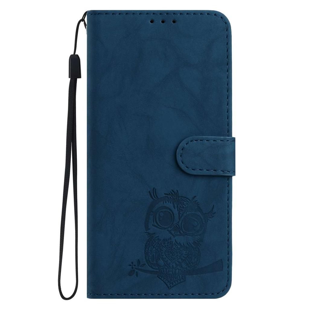 Восьмицветный рельефный чехол-кошелек с совой для Samsung Galaxy A12 A15 A26 S20-S25..., откидной дизайн с отделениями для карт