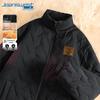 Jeanswest Men's Winter Fleece-Lined Padded Jacket