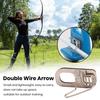 Arrow Rest Archery Great Flexibility Stable Portable Anti-slip Sticky Pads Right or Left Hand Rests Hunting Shoot Targeting Bow Accessories