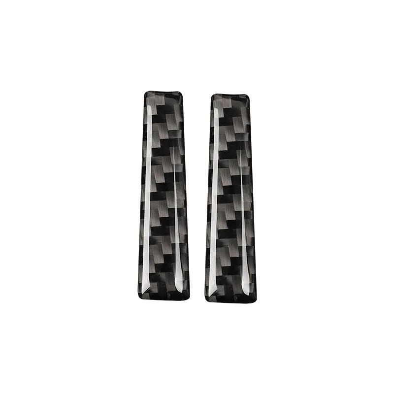 Для Ford Mustang GT 2015-2021 Аксессуары из углеродного волокна для салона автомобиля Рычаг переключения передач с обеих сторон Накладка Накладка Наклейка Наклейка Декор