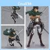 Атака Титанов Figma 15 см ПВХ Фигурка Модель Леви Эрен Микаса