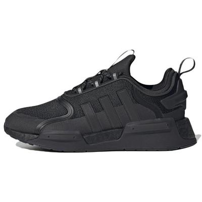 NMD_R1 V3 Черно-серые женские кроссовки Core-Black Grey-Three Grey-Five HQ4278