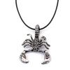 Модное мужское ожерелье из нержавеющей стали с подвеской в виде скорпиона