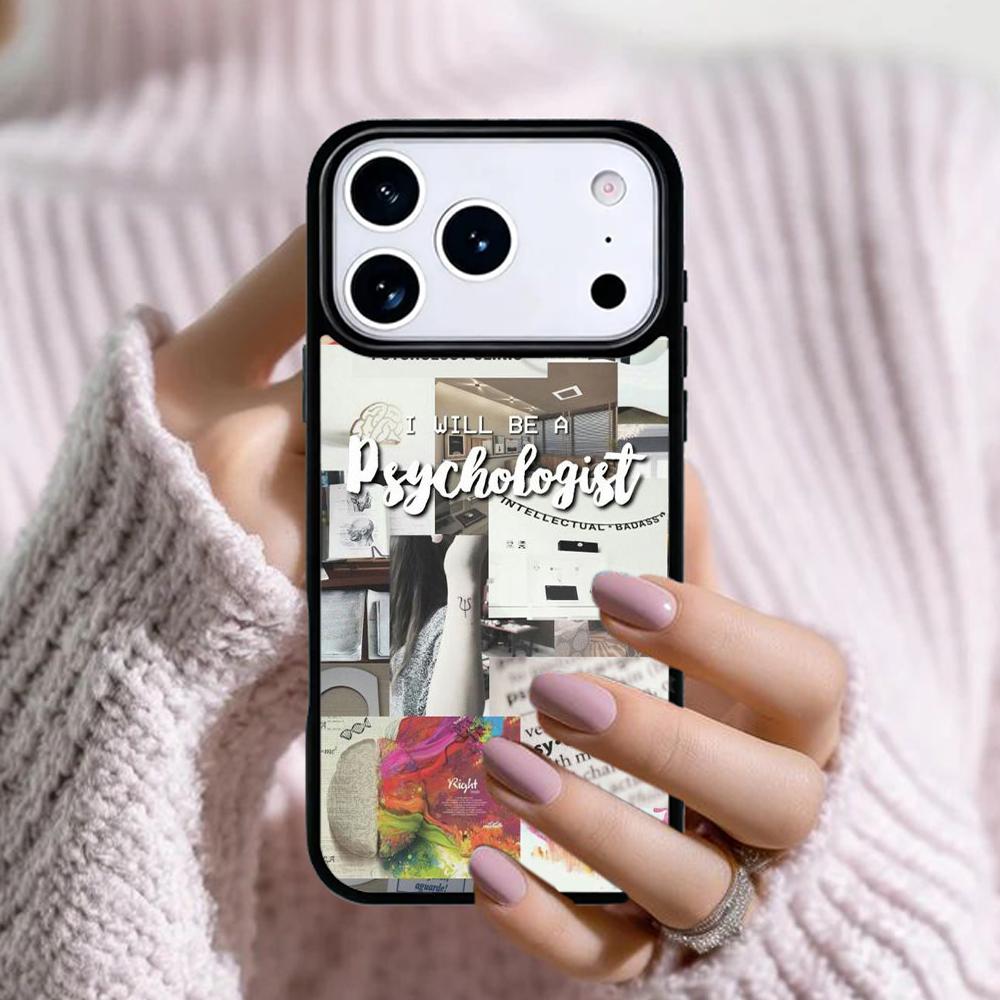 Чехол для телефона Психолог Профессия Психология Для Apple iPhone 17 Air 16E 15 14 Plus 13 12 11 Pro Max Mini Funda Чехол