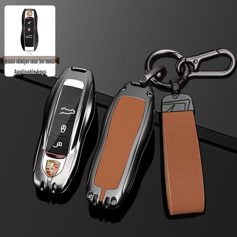 Limited Edition Porsche Cayenne Macan 718 Panamera Metal Key Shell Case