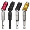 1/4 "Hex Magnetic Ring Screwdriver Bit Drill Hand Tools Drill Bit Extension Rod Quick Change Holder Drive Guide Screw Drill Tip