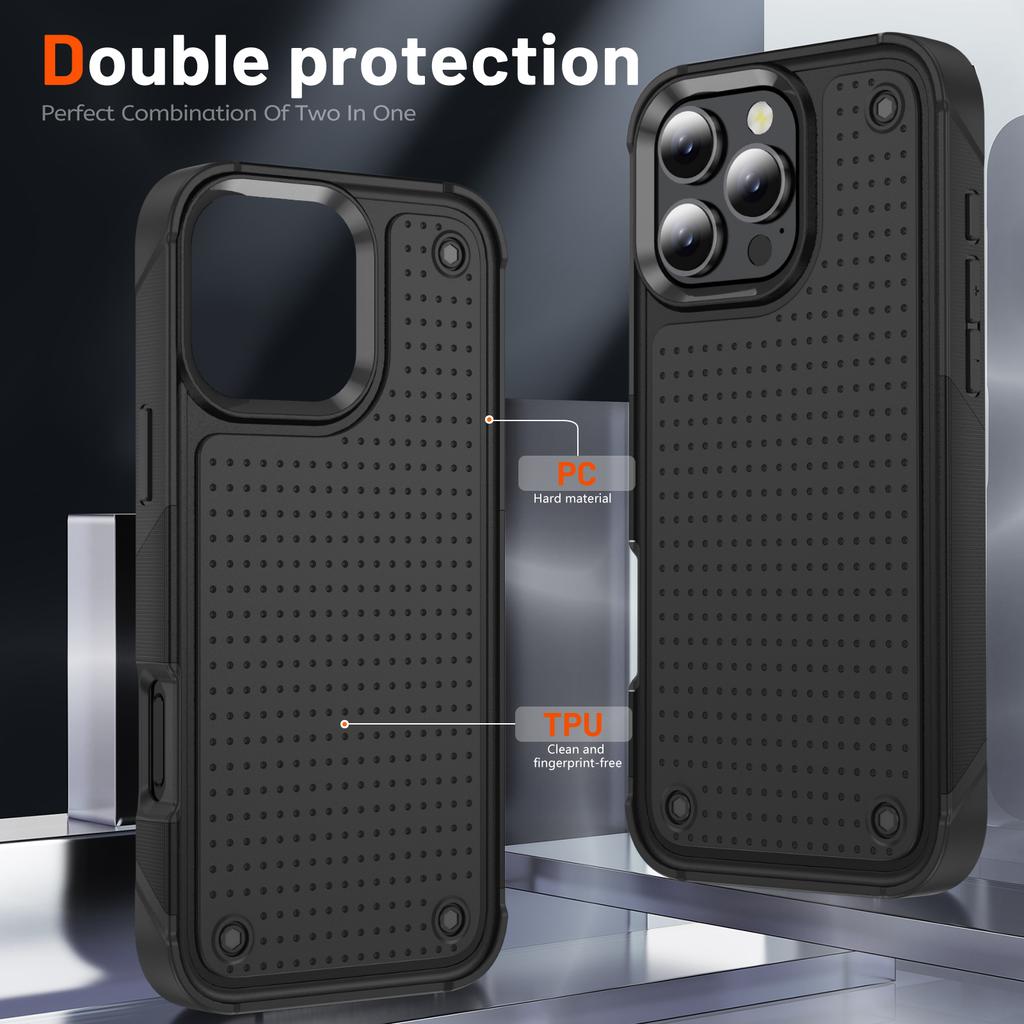 Защитный чехол для Iphone 17 Pro Max 17 Air 16 Plus 15 Pro Max 14 13 Iphone16 Iphone17 Точные вырезы Бронированный чехол для телефона