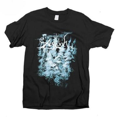 Agalloch Футболка Метал-группы Мужская Летняя Мода Уличный Тренд Короткий Рукав Хлопок Удобная Свободная Мужская и Женская Одежда