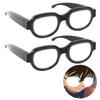 Светящиеся очки Great Detective Cosplay Funny Goods Thinking Glasses Cosplay Tools Party Glasses Halloween See In Set of [Boono] (Сильно светящийся,