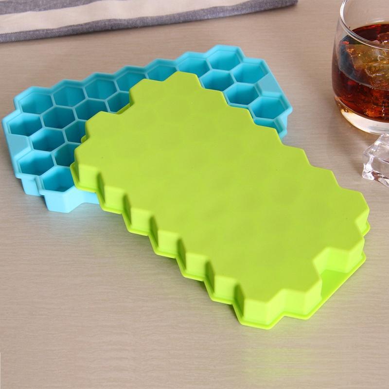 Silicone Honeycomb - Shaped Ice - Making Ice - Making DIY Tools Porous Chocolate Soap Mold