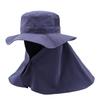 Adventure Hat Kokagel Long Cape Hat for Men and Women Free Heat-Shielding (JP, Alphabet, Size, Navy)