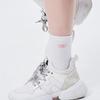 Le Sonnet Two Hearts Socks_White