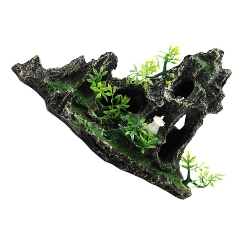 Fish Tank Decoration Suspended Rock for Aquarium Micro Landscape Fish Tank