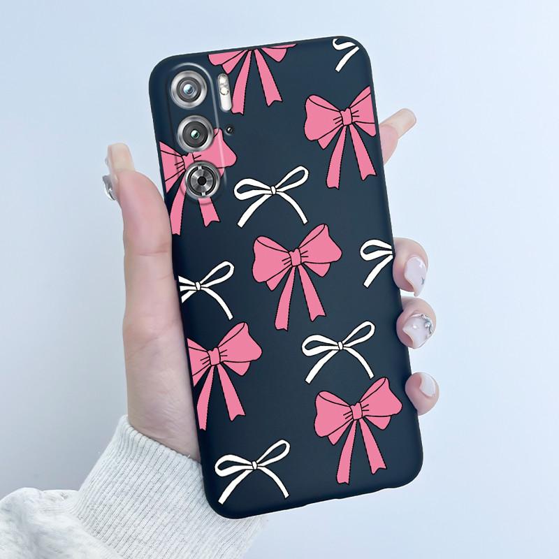 Чехол для телефона ZTE Nubia Red Magic Redmagic 9 9S Pro Plus 5G, милый кролик с сердцем, защитный, черный матовый ТПУ, мягкий чехол-бампер