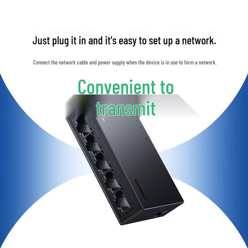 Ugreen 5-портовый коммутатор Fast Ethernet