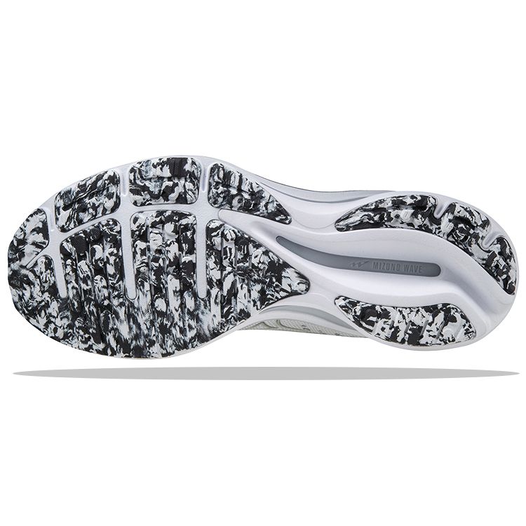 Mizuno Wave Rider 25 Fabric Synthetic Leather Slip Resistant Durable Breathable Low Top Rubber Casual Men Sneaker Silver Gray J1GC217493