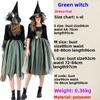 Cosplay Witch Costume With Polyester Material For Halloween And Cosplay Parties