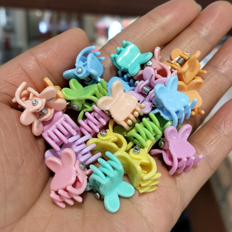 Детский набор мини-шпилек: Клипсы «Ромашка», «Кролик», «Звезда», «Цветок сливы»