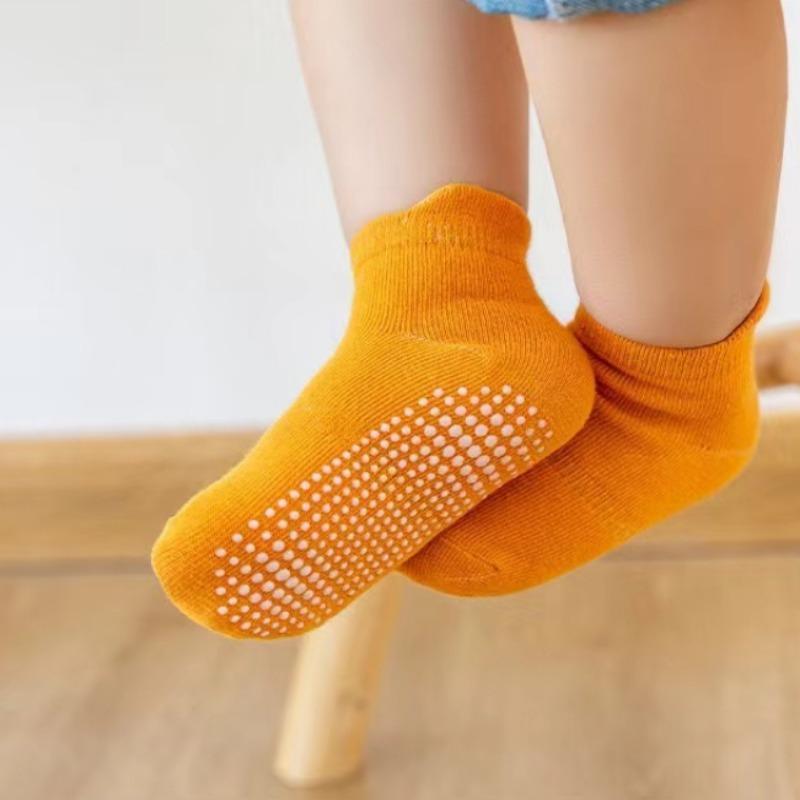 6 пар детских носков, милые нескользящие детские носки, хлопковые носки для мальчиков и девочек