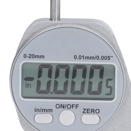 Electronic Microgauge, Micrometer, 0-20mm, Digital Thickness Gauge, Aluminum Thickness Meter, LCD Display