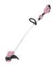 Rechargeable Lawn Mower Cutting Width 3 Resin Loop 3Ah Battery Charger Included MUR189DSFP 18V, 230mm, Blades, Handle, Pink, &