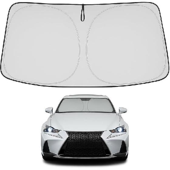 Складная солнцезащитная шторка на лобовое стекло Proadsy 2025 для RAV4, подходит для кроссовера RAV-4 SUV Crossover, TRD Off-Road, LE XLE Premium Limited.