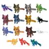 Тихие Фиджеты для Класса 3D Печатная Игрушка-Кошка, Фигурка с Подвижными Суставами, Настольные Экологичные Игрушки-Декор, Милая Сенсорная Фиджет-Игрушка для Детей
