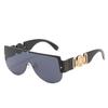 2021 Trendy European & American One-Piece Large Frame Sunglasses