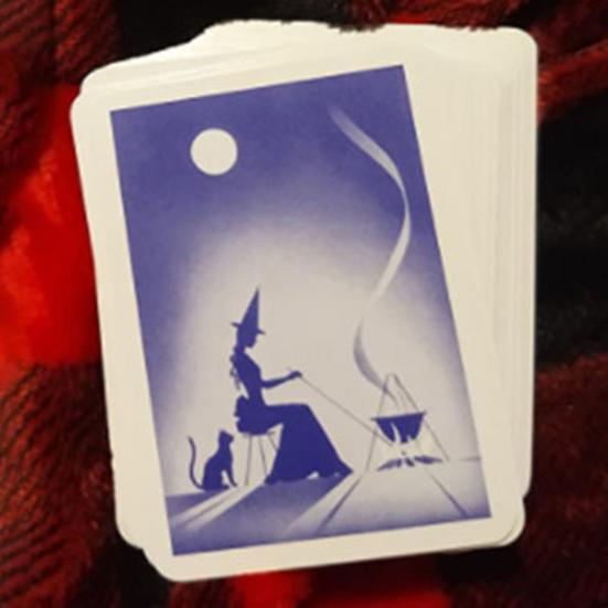 1 Набор Таро Досуг Мелкая печать Художественная бумага Гадальные карты Цыганская ведьма Ленорман для профессионального использования