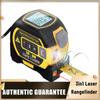 Лазерный дальномер 3в1 5м Рулетка Линейка ЖК-дисплей Измеритель расстояния Измерительное оборудование для площади и объема зданий