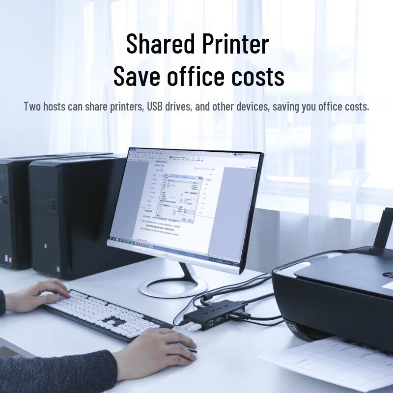 Ugreen KVM-переключатель VGA 4-в-1