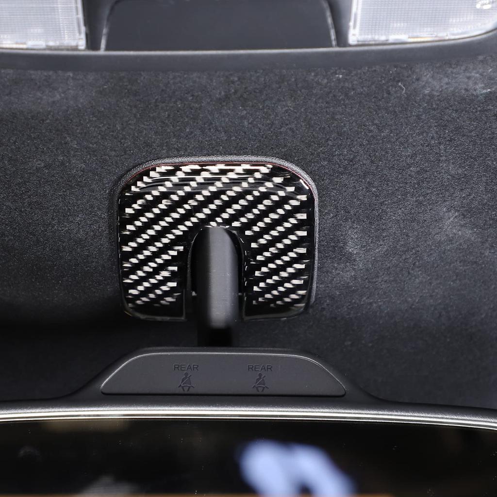 Sauicemy Car Rearview Mirror Base Panel for Honda Rearview Mirror Base Piece Interior Panel Protective Car Decorative Interior Car Design Fiber N-BOX